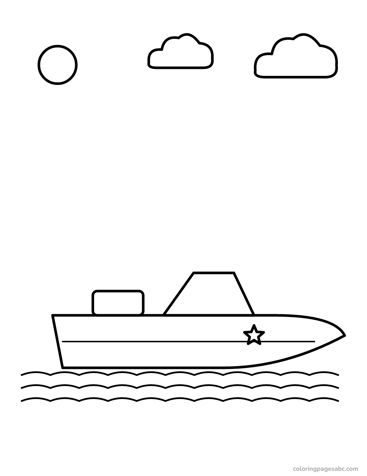 Speedboat to color online