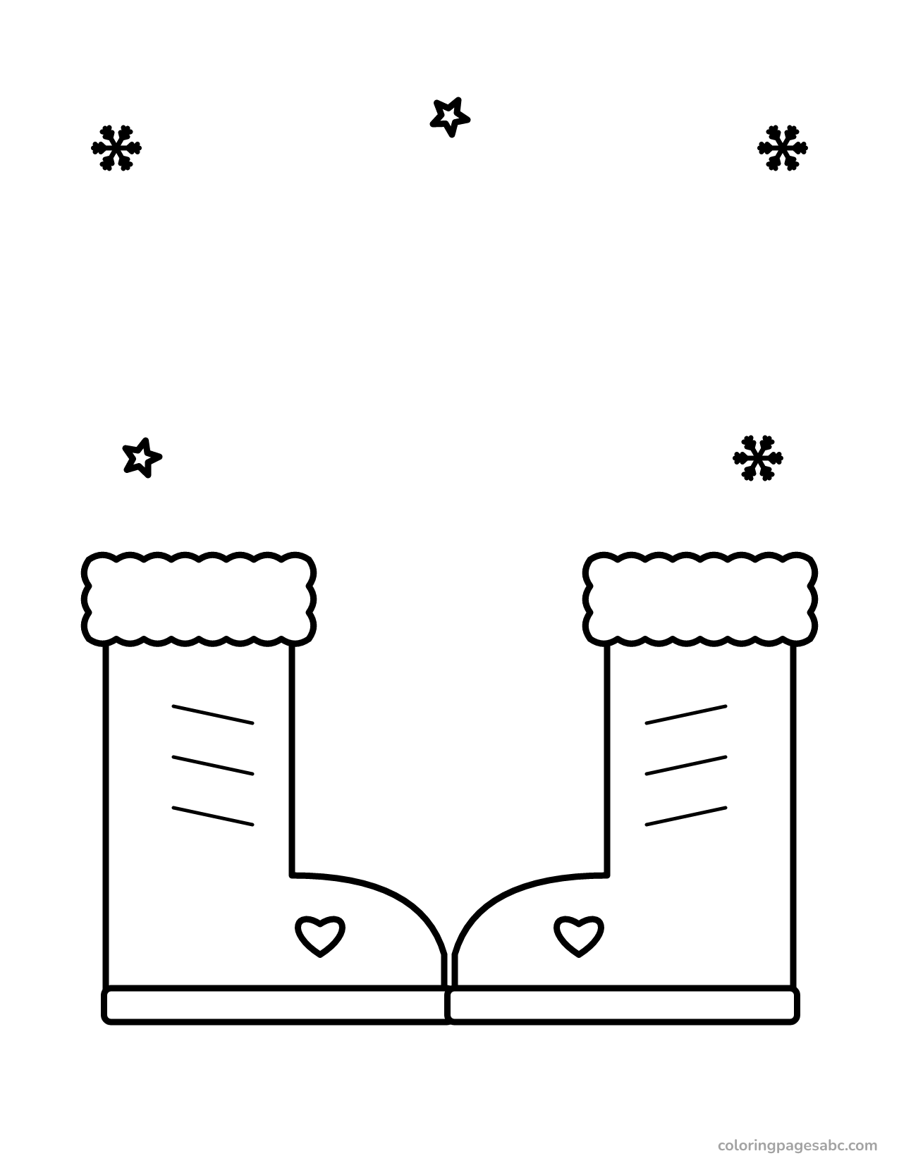 Winter boots to color online
